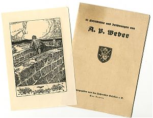 A. Paul Weber : 10 Holzschnitte und Zeichnungen (Hrsg. Fahrende Gesellen)